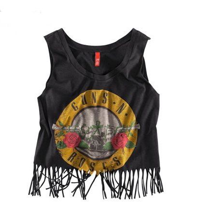 Cropped Guns Roses