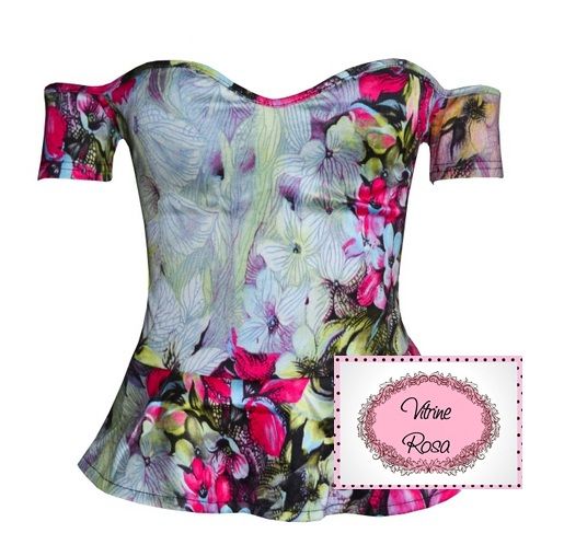 Peplum Floral cod. 3019