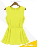 Blusa Peplum Verde